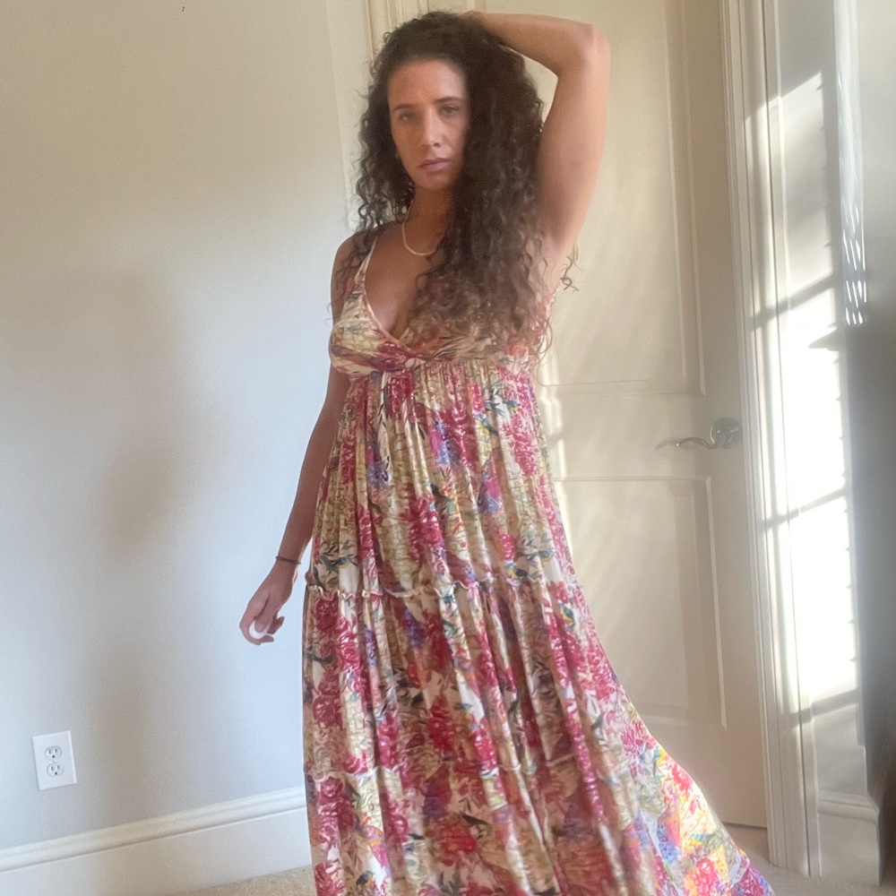 Free People floor length dress